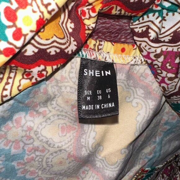 Shein Kaleidoscope Backless Dress - Picture 2 of 4